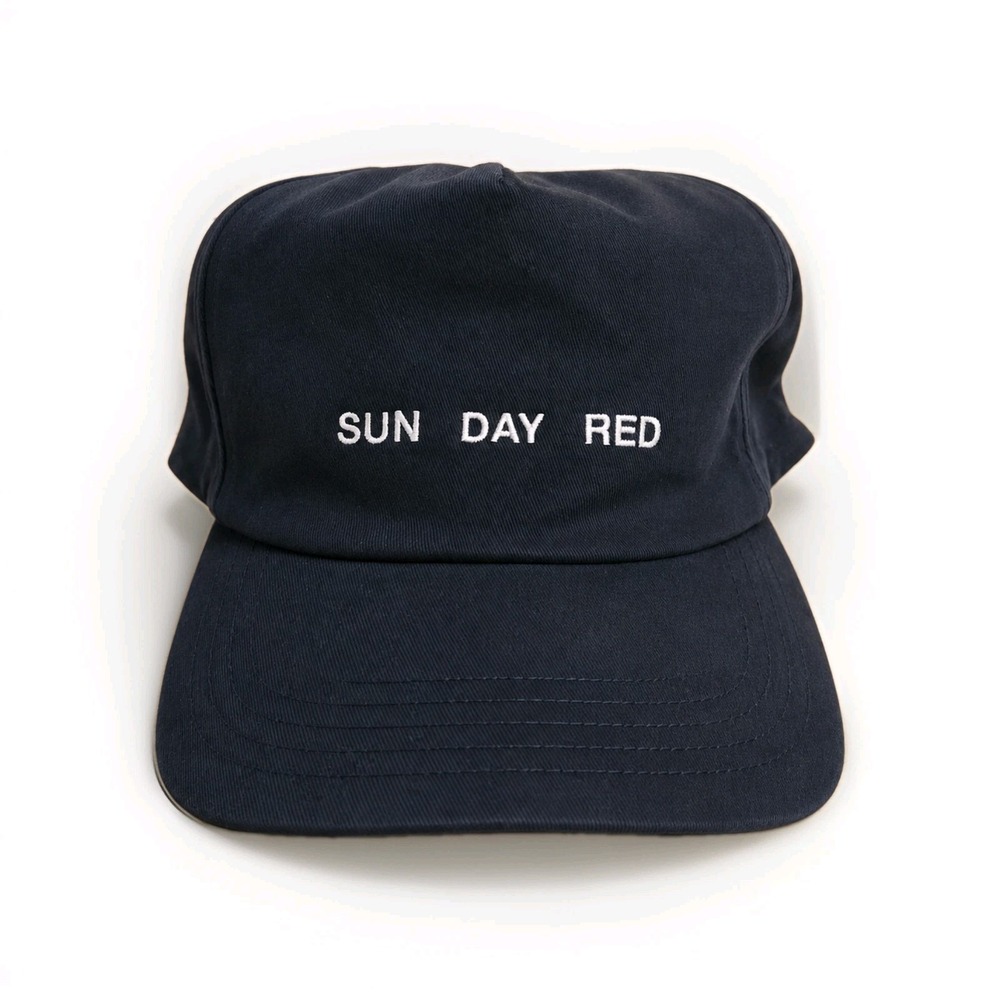 NWT Sun Day Red Tiger Woods Navy Blue XXL Hat Cap Pref SnapBack Golf Adjustable